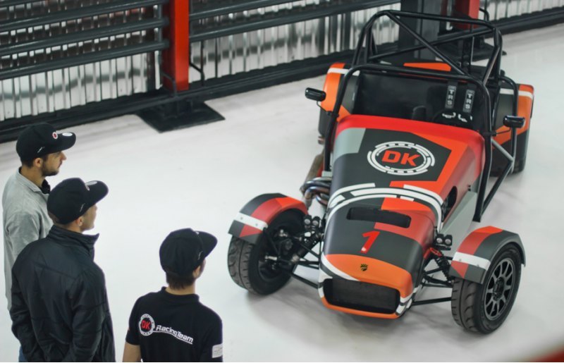 Презентация автомобиля прошла в DK Racing Garage,…