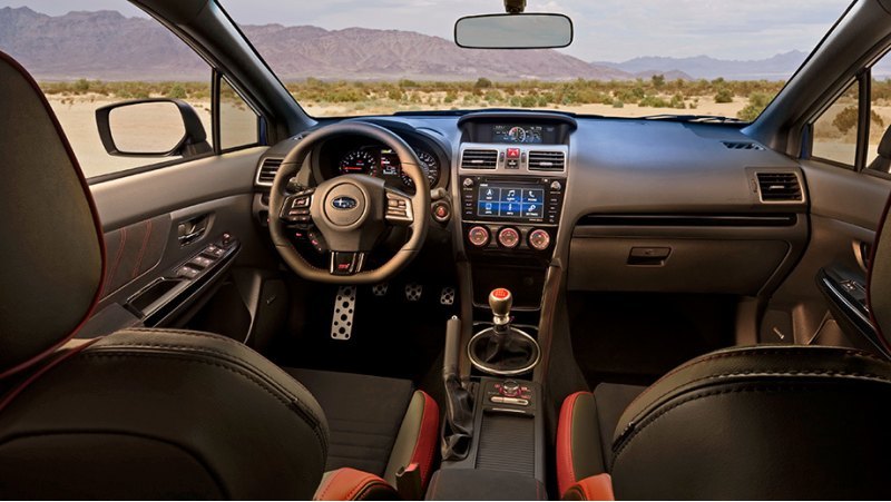 Для WRX STI двухзонный климат-контроль,…