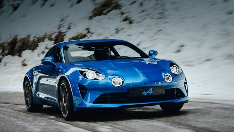 Заднеприводный спорткар Alpine A110 весит всего…