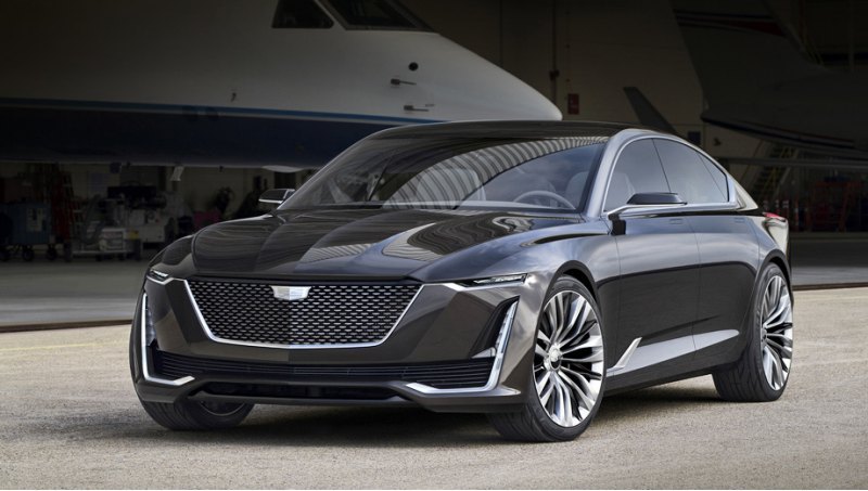 Показанный год назад концепт Cadillac Escala…
