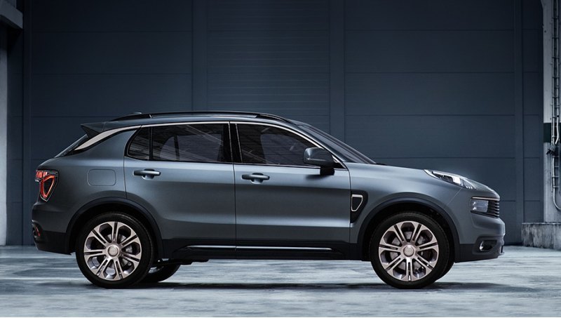 Первая модель от Lynk & Co, кроссовер 01, выйдет…