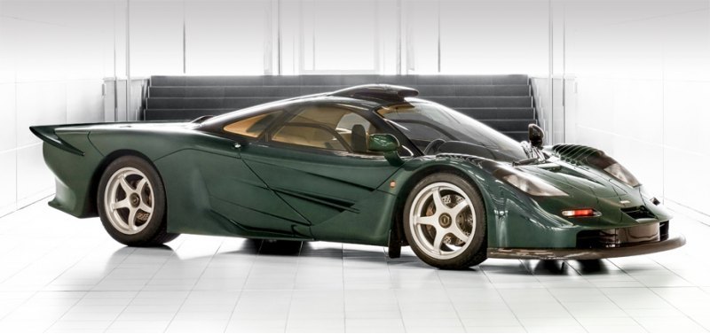 Зеленый McLaren F1 XP GT «Longtail» был создан…