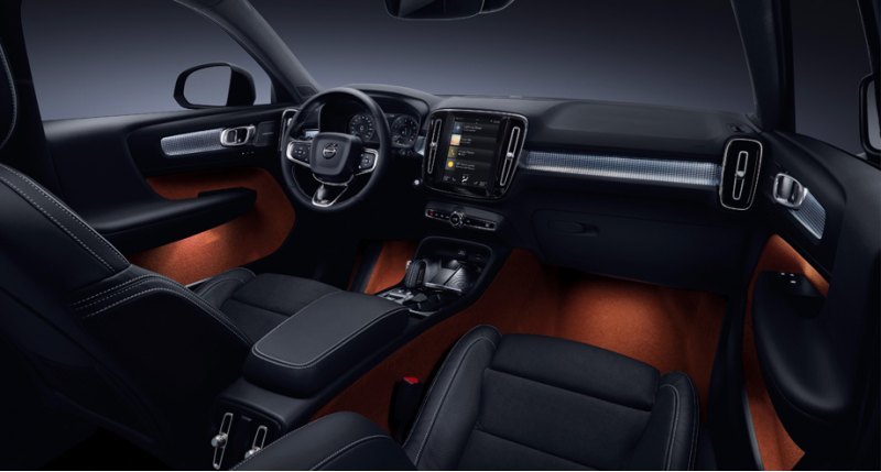 Интерьер напоминает последние Volvo, XC60 в…