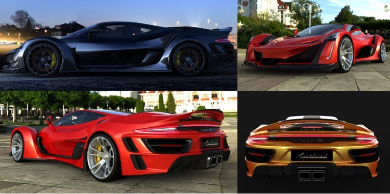 Другие особенности купе Anibal Icon — адаптивные…