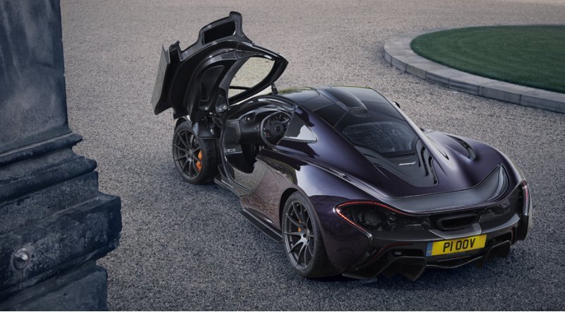 В основе гибрида P1 — турбомотор V8 3.8.…