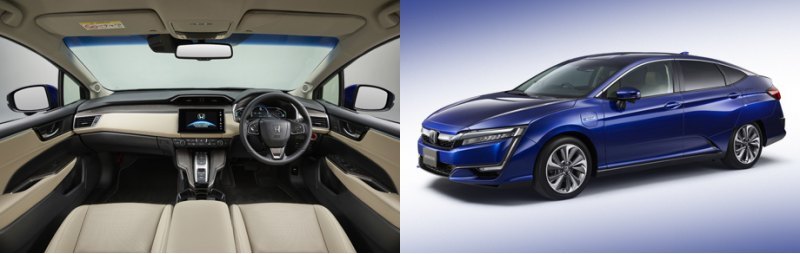 Заодно марка выставила седан Honda Clarity в…