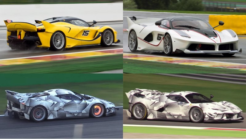 В FXX K (вверху) вместо полного антикрыла стояла…