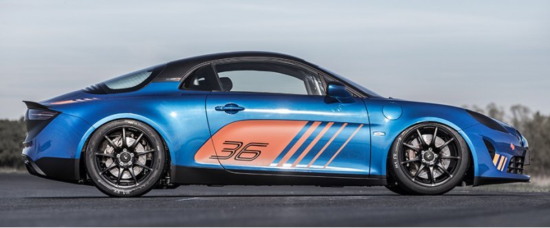 Alpine A110 Cup оснащена алюминиевыми коваными…