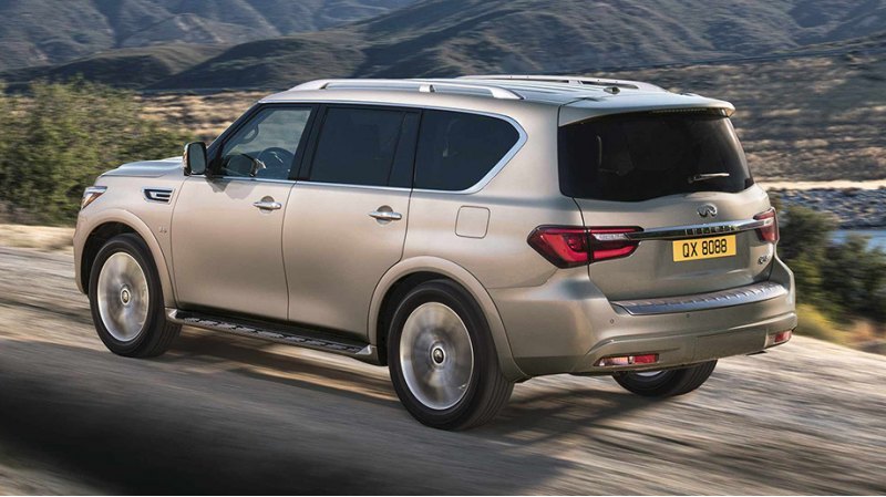В Соединенных Штатах Infiniti QX80 продается…