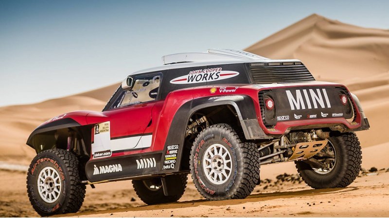 Работы над Mini JCW Buggy стартовали в феврале…