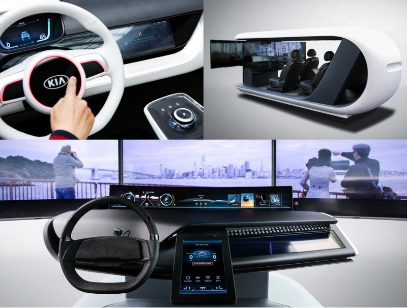 На шоу был отдельно выставлен салон Niro EV в…