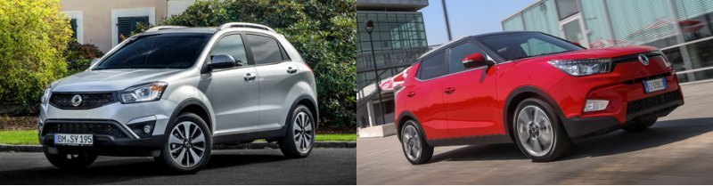 Места 18–20. Кроссовер SsangYong Actyon,…