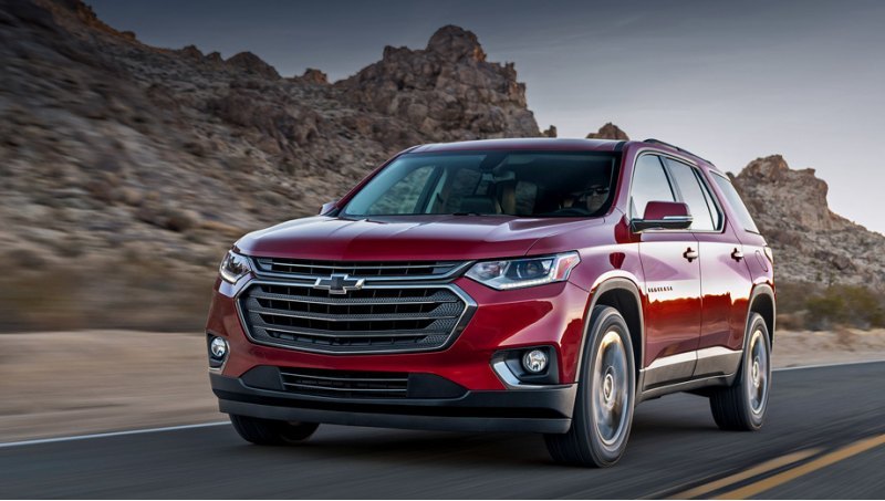 Производство кроссовера Chevrolet Traverse RS в…