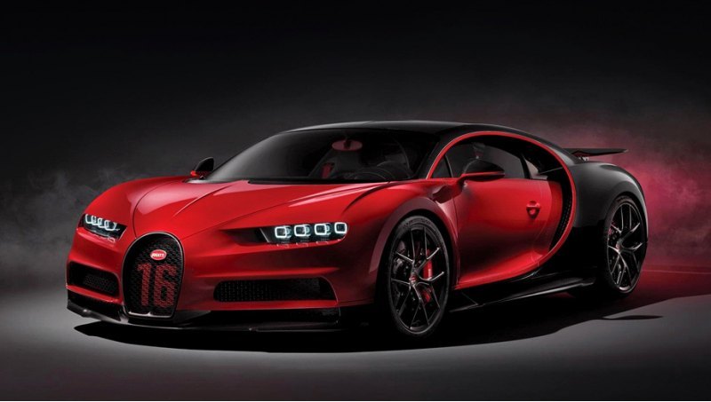 Спереди и сбоку распознать Chiron Sport непросто.…
