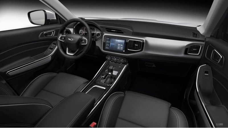 Архитектурой салона новичок почти полностью повторяет младший Tiggo 5x, который ожидается у нас в…