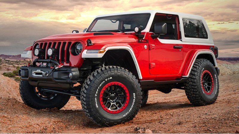 Еще один переделанный Wrangler Rubicon носит…