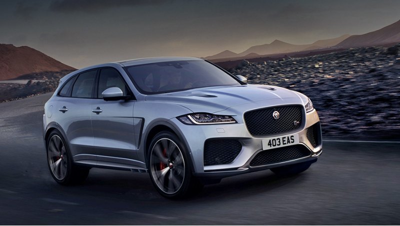В Великобритании Jaguar F-Pace SVR стоит минимум…