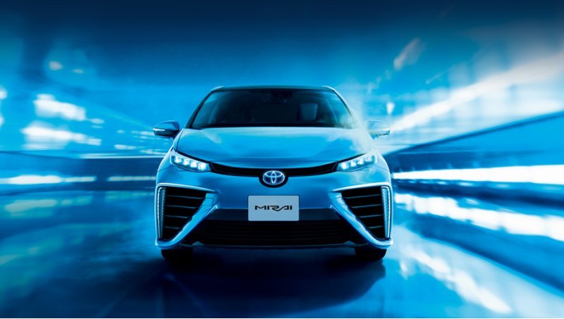 Водородомобиль Toyota Mirai продаётся c 2015…