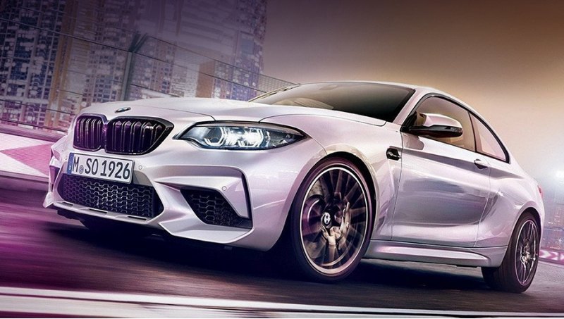 Двухдверку BMW M2 Competition можно отличить не…