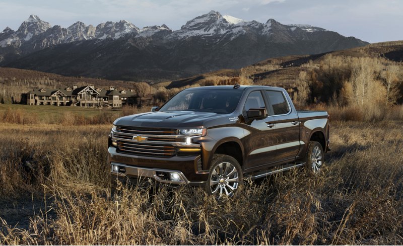 Пикап Chevrolet Silverado среди последних новинок…