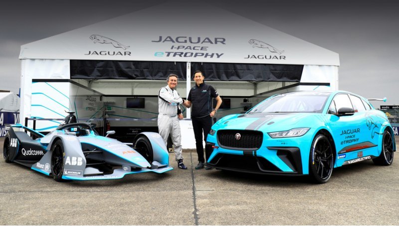 Кроссовер I-Pace eTrophy провёл по кольцу…