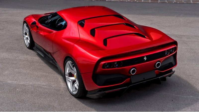 Техническая начинка у SP 38 — от модели Ferrari…