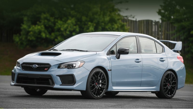 Ограниченная серия WRX STi окрашена в цвет Cool…