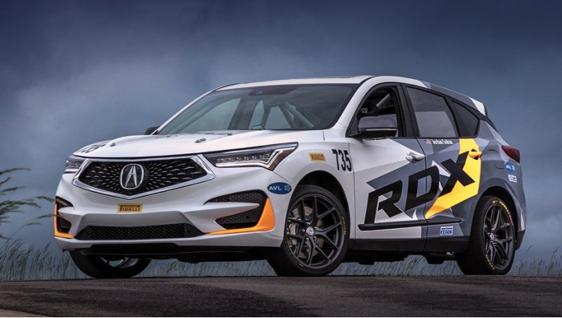 Acura RDX для гонки Pikes Peak Hill Climb…