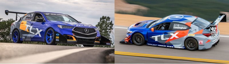 Седан TLX A-Spec (в коллаже слева) будет…