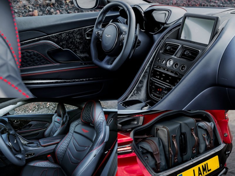 По сравнению с моделью DB11 купе DBS Superleggera…