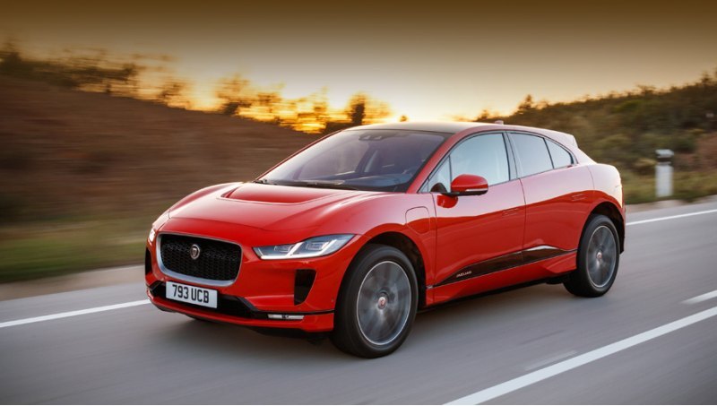 Электрический кроссовер Jaguar I-Pace…
