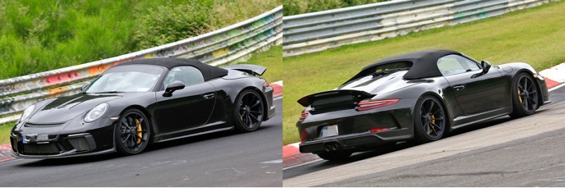 Скорее всего, новый 911 Speedster будет оснащен…