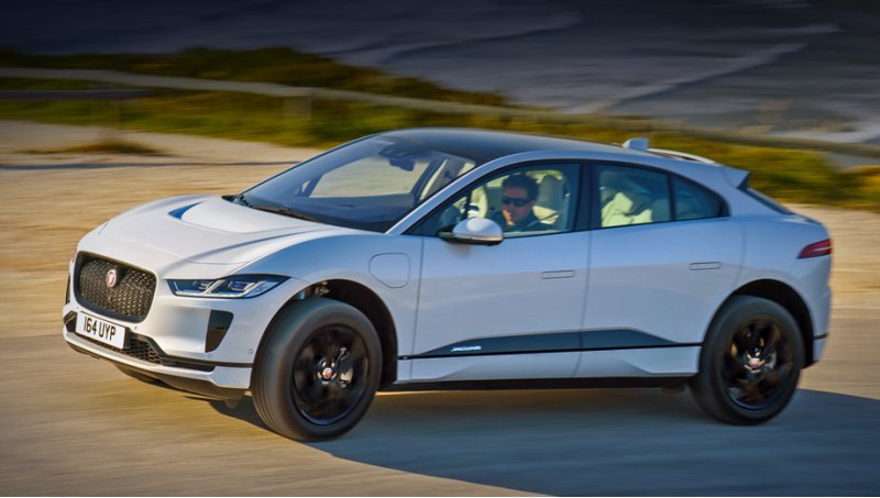 Среднеразмерный I-Pace разгоняется до сотни за…