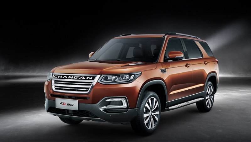 Будучи новой моделью, семиместный Changan CS95…