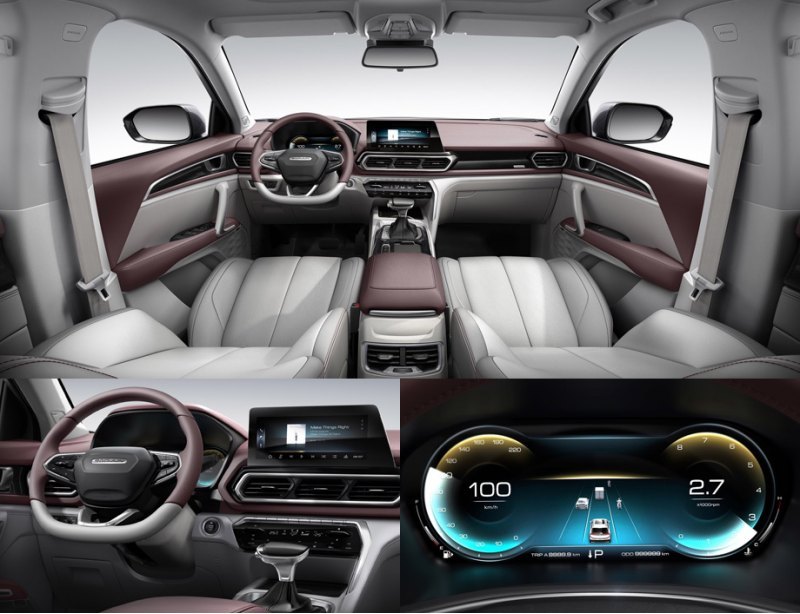 По архитектуре салон очень похож на Baojun 530,…