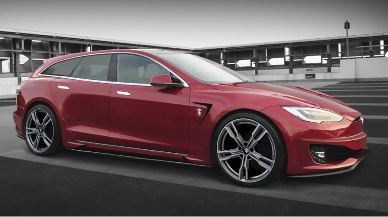 Еще одна нереализованная пока идея — Tesla Model…