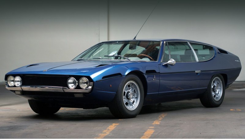 Купе Lamborghini Espada с кузовом работы…