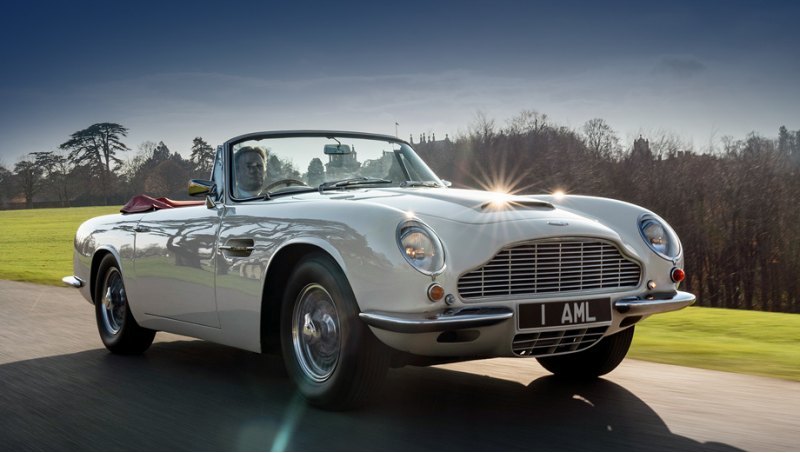 В концепт превращён кабриолет Aston Martin DB6…
