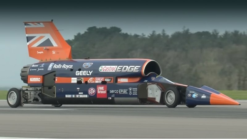 Реактивный автомобиль Bloodhound SSC должен был…