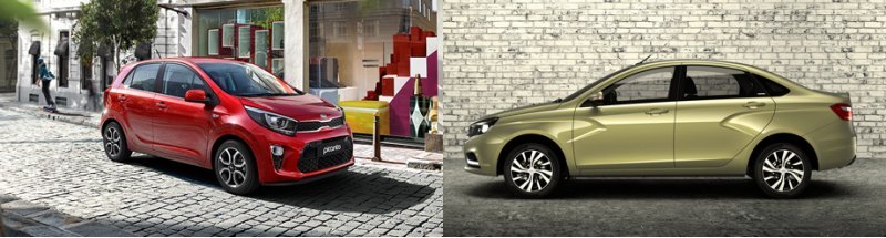В А-классе хэтчбек Kia Picanto рванул вверх…