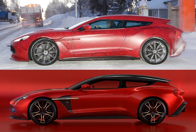 Профиль узнается сразу: внизу Aston Martin…