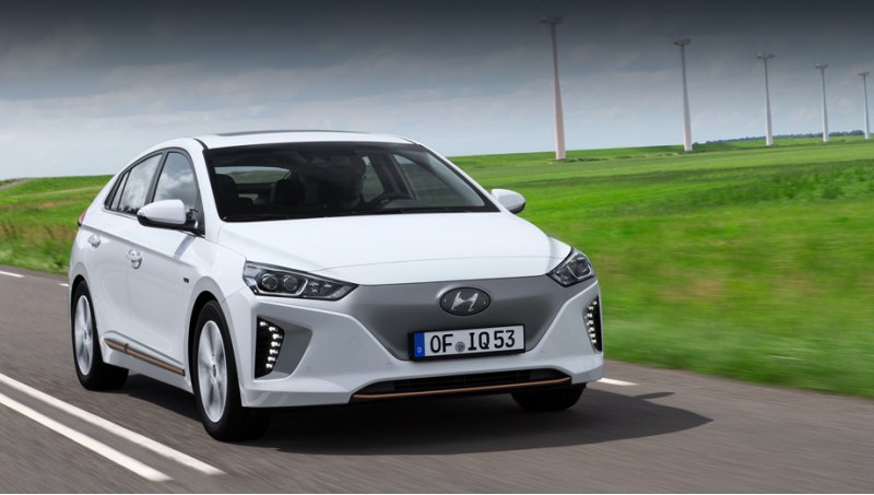 Хэтч Hyundai Ioniq Electric порадовал не только…