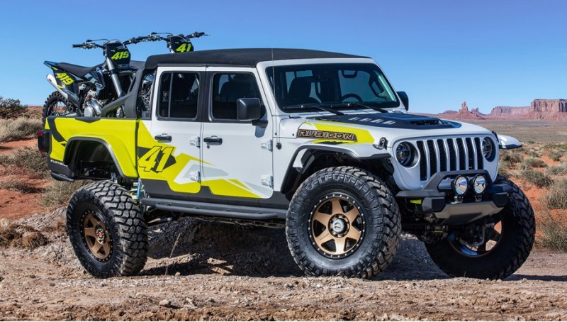 Концепт Jeep Flatbill получил крепления для…