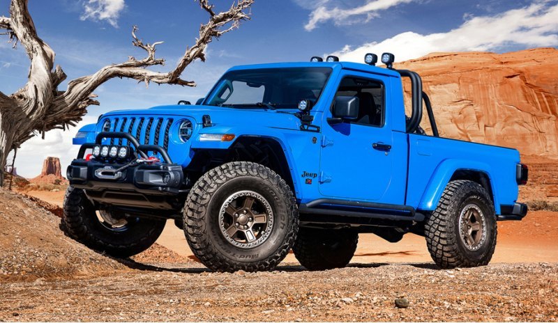 Пикап Jeep J6 представляет собой Gladiator…