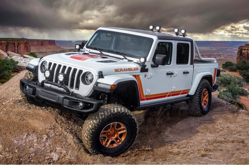 Концепт Jeep JT Scrambler основан на современном…