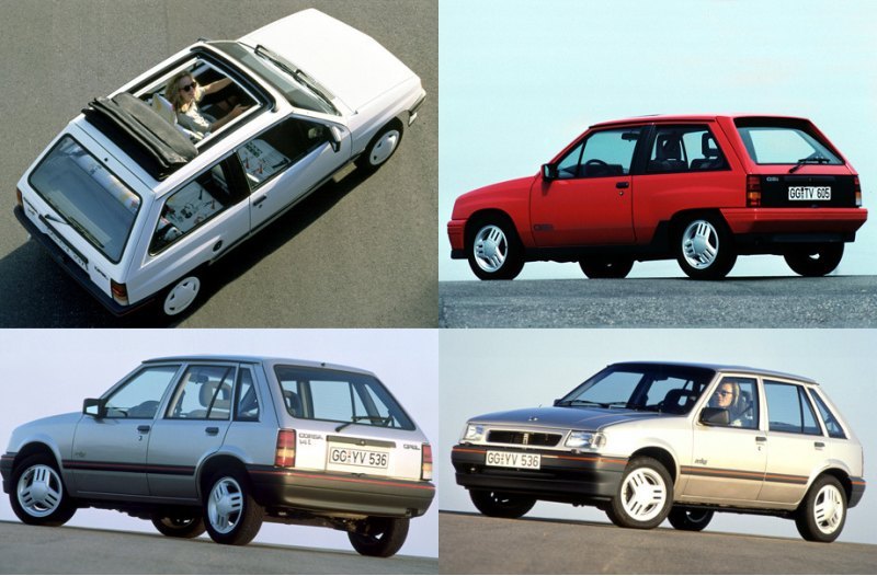 Corsa с индексом А появилась в 1982 году.…