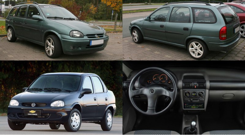 Модель Opel Corsa B в Европе производилась с 1992…