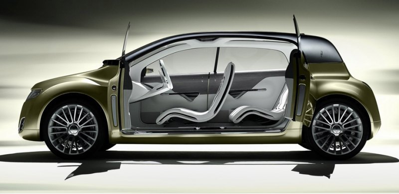 Шоу-кар Lincoln C Concept в январе 2009 года…