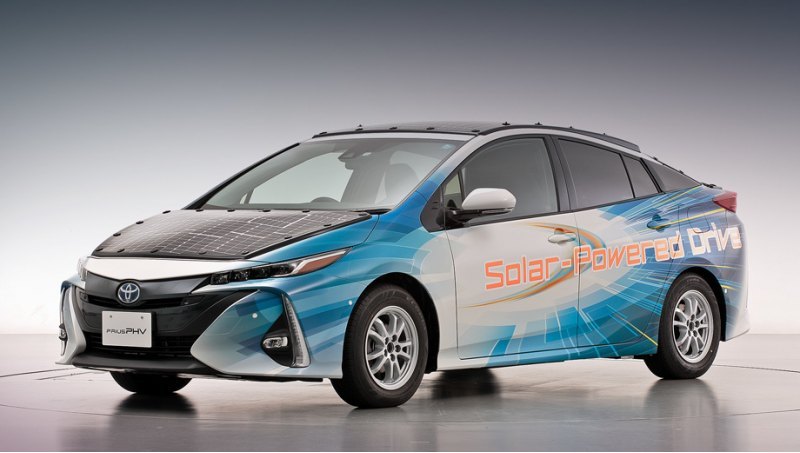 Демокар построен на основе модификации Prius…