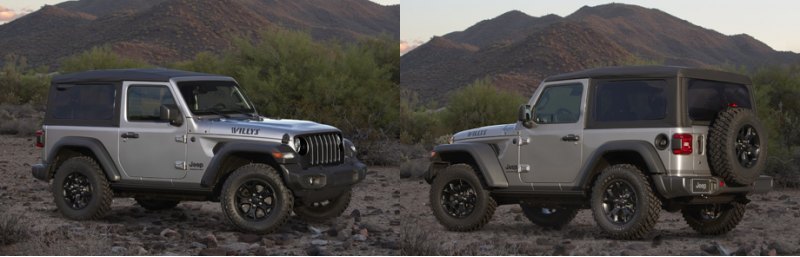 Второе — Willys: наклейка на капоте,…